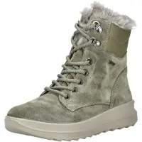 Legero Bottines à lacets vert clair