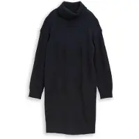 Tom Tailor Robes en maille bleu nuit