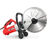 MSW Scie à béton - 3500 W - profondeur de coupe 120 mm - refroidissement à eau -CCSE-3500.350W