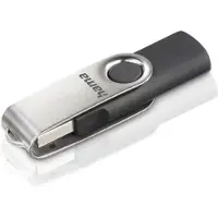 Hama Rotate 128gb Pendrive Argenté