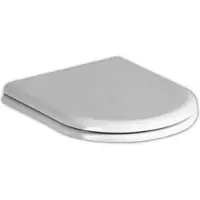 Geberit Siège WC COURREGES avec couvercle, adapté au WC 203100 blanc