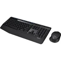 Logitech Clavier Sans Fil Et Souris Mk345 Azerty Noir (920-006483)