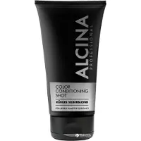 Alcina Color Conditioning Shot Silver baume teinté pour souligner la couleur de cheveux teinte Cold Silver Blond 150 ml