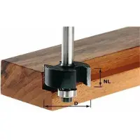 Festool HW S8 D31,7/NL 12,7 - Fraises À Feuillurer