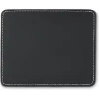 Hama Tapis de souris "Cuir synthétique", noir
