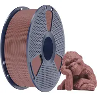 SUNLU Filament PLA Wood , 1,75 mm, 1 kg - Teinte : Wood Cherry