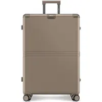 Onyx Hybrid Pro Check-in Suitcase Large 100 Litres - Polycarbonate recyclé et design sans fermeture éclair - Valise de voyage avec serrure TSA et roues pivotantes - Trolley léger avec compartiment