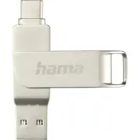 Hama Clé USB - - C-ROTATE PRO - 128GB - 100MB/s - USB-C 3.1-3.0