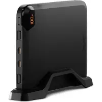 Cygnett CY5128PBCHE banque d'alimentation électrique Lithium Polymère (LiPo) 25000 mAh Noir