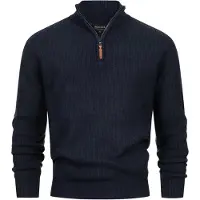 INDICODE JEANS Pull-over 'INPeace' bleu marine