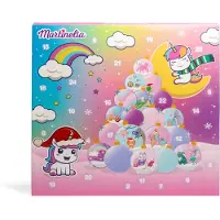 Martinelia Petit calendrier de l'avent licorne Rosa Rosa One Size