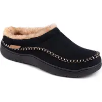 Comfeet Chaussons Hommes - Chaussons - Mocassins - Noirs - Antidérapants - Taille 44/45 -
