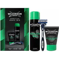 Wilkinson Sensitive Shave Trio coffret cadeau rasage