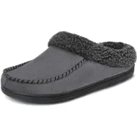 Comfeet Chaussons Hommes - Chaussons - Taille 44/45 - Gris - Antidérapant -