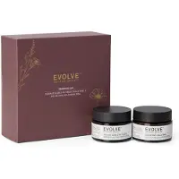 Evolve Beauty Coffret Cadeau Radiance Duo Gift Box Gold
