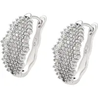Faina Boucles d'oreilles argent