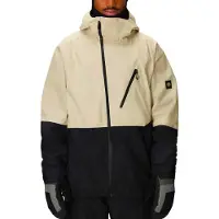 686 - Veste de ski/snow isolée imper-respirante - M Hydra Thermagraph Jacket Limestone Colorblock - Taille L - Beige