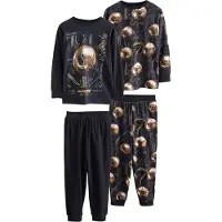 Next Pyjama marron / noir / blanc