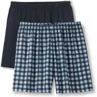 Calida Boxers bleu nuit / bleu ciel / bleu chiné / blanc