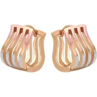 Faina Boucles d'oreilles rosé