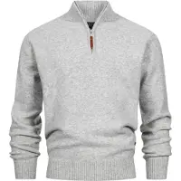 INDICODE JEANS Pull-over 'INTrax' gris clair