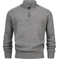 INDICODE JEANS Pull-over 'INPeace' gris