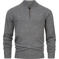 INDICODE JEANS Pull-over gris