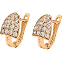 NAEMI Boucles d'oreilles or rose