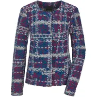Goldner Veste mi-saison bleu roi / gris / rouge foncé