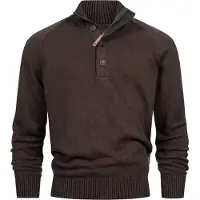 INDICODE JEANS Pull-over 'INRajas' marron