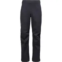 Black Diamond - Pantalon imper-respirant - M Fineline Stretch Full Zip Pants Black - Taille XS - Noir
