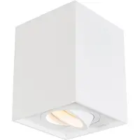 QAZQA Spot intelligent blanc avec WiFi GU10 réglable - Quadro 1 Up
