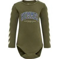Hummel Barboteuse / body bleu / olive / blanc