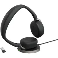 Jabra 26699-999-889 : Casque/écouteur filaire et sans fil, modèle à arceau, pour bureau/centre d'appels, Bluetooth, couleur noire