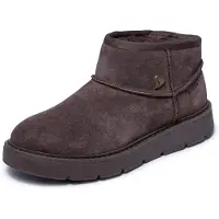 SKECHERS Boots brun foncé