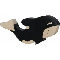 Sonstige Verlage Holztiger 80197 Orque baleine, noir/blanc