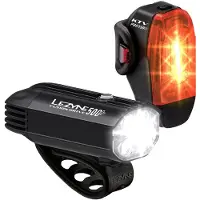 Lezyne Fusion Drive 500 Plus / Htv Drive Pro Plus Light Set Argenté 500 / 150 Lumens
