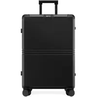 Onyx Hybrid Pro Check-in Suitcase Medium 70 Litres - Polycarbonate recyclé et design sans fermeture éclair - Valise de voyage avec serrure TSA et roues pivotantes - Trolley léger avec compartiment
