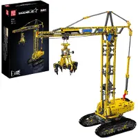 Mould King 17059 Grue à tour sur chenilles Briques de serrage 1731+pcs Jouets en kit-NEU