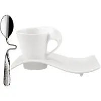 Villeroy & Boch NewWave Coffee NWC Espressoset 3tlg.- EC | | Art.-Nr. 1024848709 | EAN 4003683374525