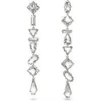 Swarovski Boucles d'oreilles argent / transparent