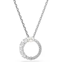 Swarovski Chaîne 'Matrix' argent / blanc perle