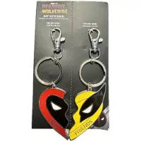 Deadpool Porte-clefs Marvel de - 3 - Wolverine - Come Together BFF Key Chain - pour Indifférent - multicolore - Taille Standard