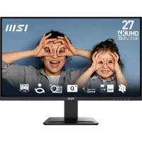 MSI Ecran PC Pro MP273U 27" 60 Hz 4K UHD Noir