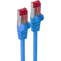 Shiverpeaks Câble patch cat6A S/FTP PIMF sans halogène bleu 15m