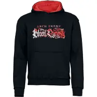 Arch Enemy Sweat-shirt à capuche de - Logo - S - XXL - pour Homme - noir/rouge - Taille XL