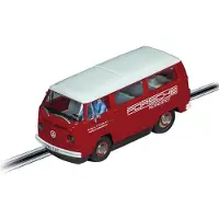 Carrera D132 VW Bus T2b Porsche Rennd.