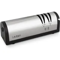 Lauben 4700sb Aiguiseur De Couteaux Multifonction Avec 2 Niveaux D'affûtage ¿ Grossier Et Fin, Affûter La Plupart Des Lames,