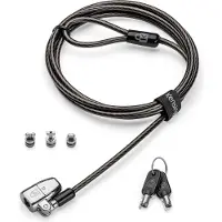 Kensington Clicksafe 2.0 Universal Keyed Lock Padlock Noir
