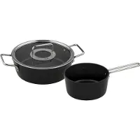 Fissler Adamant Set casserole 24cm casserole à manche 18cm